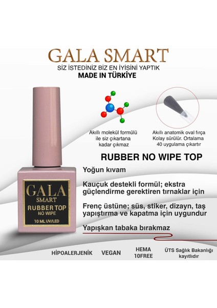 Gala Smart Rubber No Wıpe Top 10 Mle