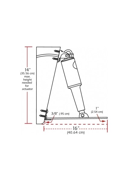 Lenco Elektro-Mekanik Flap Sistemi TT16X42 SS24NS