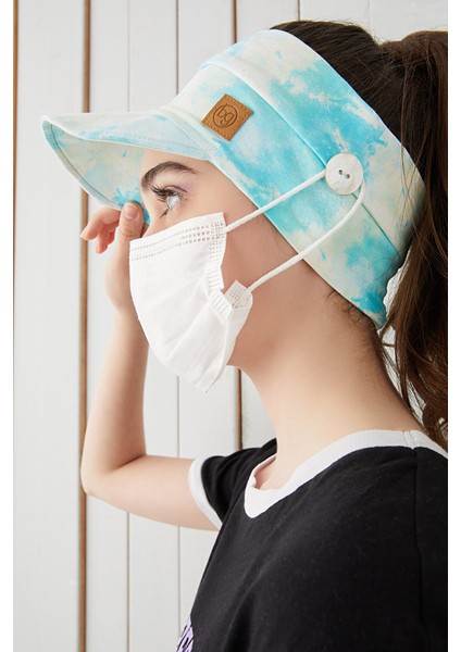 Batik Çocuk Genç Maske Takılabilir Tenis Yazlık Vizyerli Spor Şapka Yumuşak Pamuklu Penye indirimleri