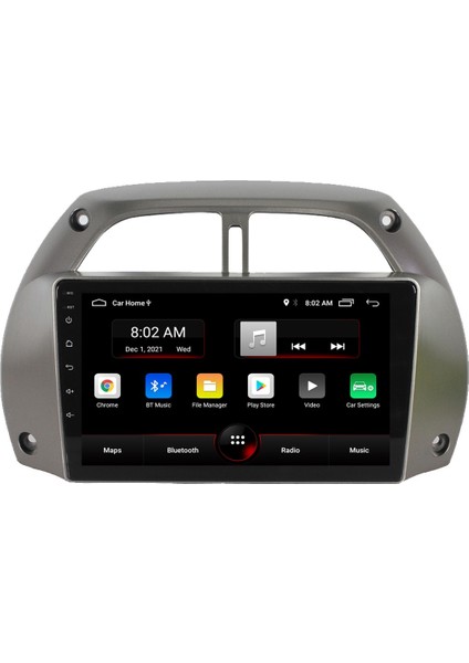 Toyota Rav 4 (2001-2005) Android 12 Carplay Navigasyon Multimedya - 2gb Ram 32GB HDD