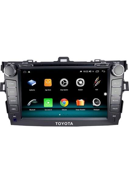 Toyota Auris (2008-2011) Android 12 Carplay Navigasyon Multimedya Tuşlu - 2gb Ram 32GB HDD fiyatları
