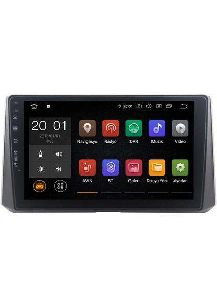 Toyota Corolla (2019-2021) Android 12 Carplay Navigasyon Oem Multimedya - 4gb Ram 64GB HDD