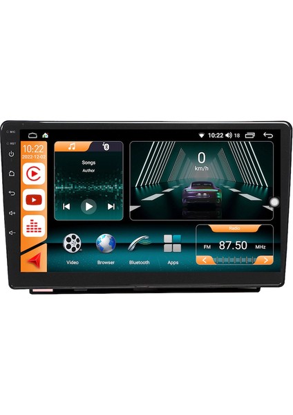 Toyota Auris (2006-2012) Android 12 Carplay Navigasyon Multimedya - 2gb Ram 32GB HDD