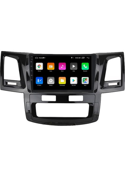 Toyota Hilux (2006-2011) Android 12 Carplay Navigasyon Multimedya - 2gb Ram 16GB HDD fiyatları