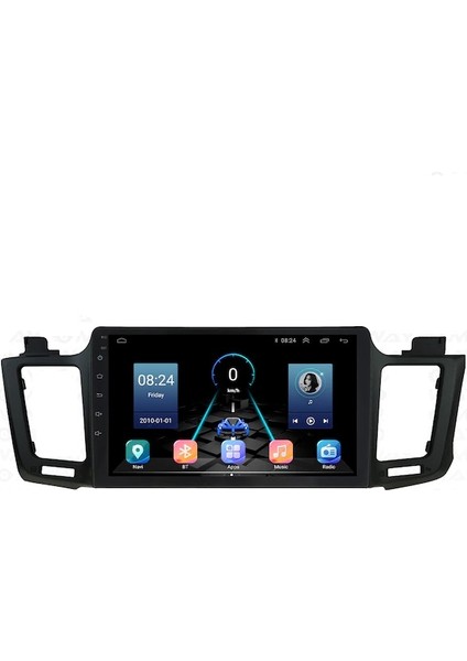 Toyota Rav 4 (2013-2018) Android 12 Carplay Navigasyon Multimedya - 4gb Ram 64GB HDD