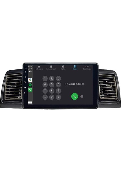 Toyota Corolla (2002-2006) Android 12 Carplay Navigasyon Multimedya - 2gb Ram 32GB HDD fiyatları
