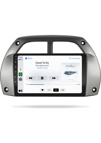 Toyota Rav 4 (2001-2005) Android 12 Carplay Navigasyon Multimedya - 4gb Ram 32GB HDD fiyatları