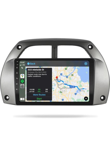 Toyota Rav 4 (2001-2005) Android 12 Carplay Navigasyon Multimedya - 4gb Ram 32GB HDD modelleri