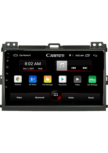 Toyota Corolla (2007-2012) Android 12 Carplay Navigasyon Multimedya - 2gb Ram 16GB HDD