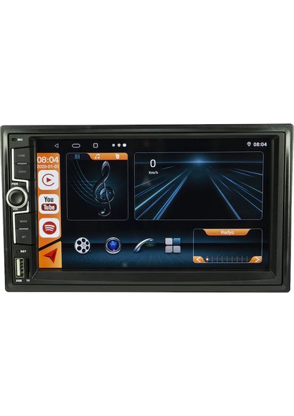 Toyota Corolla (2003-2006) Android 12 Carplay Navigasyon Multimedya - 2gb Ram 32GB HDD