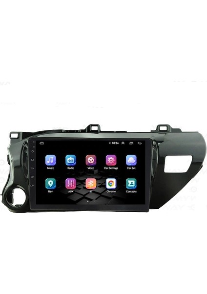 Toyota Hilux (2017-2020) Android 12 Carplay Navigasyon Multimedya - 4gb Ram 64GB HDD fiyatları