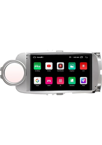 Toyota Yaris (2012-2020) Android 12 Carplay Navigasyon Multimedya - 2gb Ram 16GB HDD