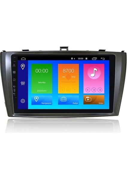 Toyota Avensis (2009-2013) Android 12 Carplay Navigasyon Multimedya - 2gb Ram 16GB HDD fiyatları