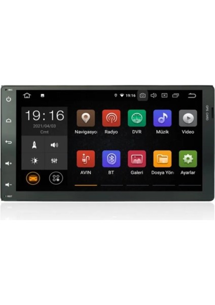 Toyota Corolla (2016-2018) Android 12 Carplay Navigasyon Oem Multimedya - 4gb Ram 32GB HDD