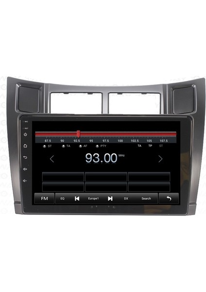 Toyota Yaris (2007-2011) Android 12 Carplay Navigasyon Multimedya - 4gb Ram 64GB HDD fiyatları