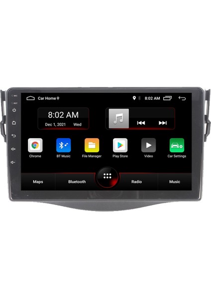Toyota Rav 4 (2006-2012) Android 12 Carplay Navigasyon Multimedya - 2gb Ram 32GB HDD