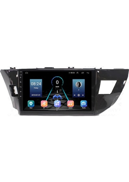 Toyota Corolla (2013-2016) Android 12 Carplay Navigasyon Multimedya - 8gb Ram 128GB HDD