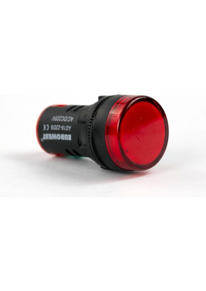 LS-220V-K 22MM KIRMIZI LED SİNYAL LAMBASI ( 20 Adet )