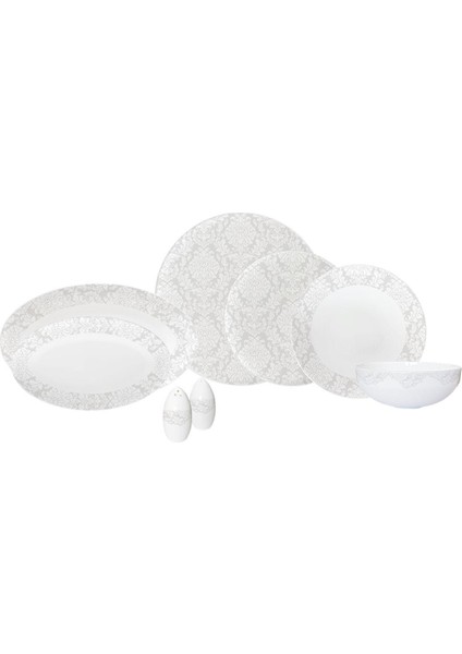 N3559 Hera Elegans 56 Parça 12 Kişilik Yemek Takımı