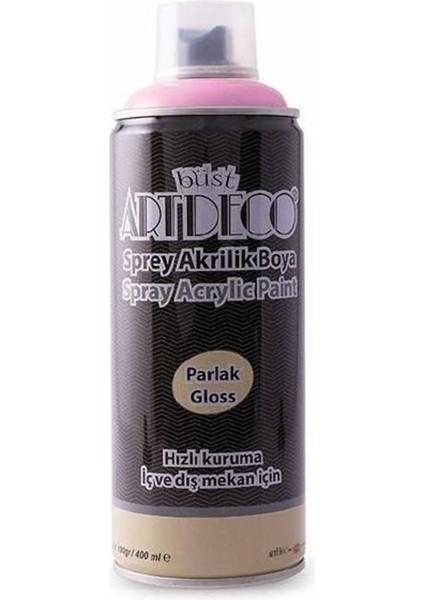 Akrilik Sprey Boya 400 ml Bebek Pembe