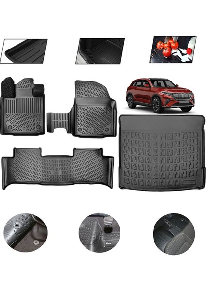 Tesla Model 4d 3 2024 Model 4d Bagaj Paspas Set fiyatları