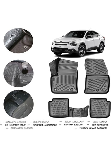 Citroen C4 Elektrikli 2021 Model 4d Paspas