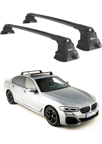 Bmw 5-Serıes (G30) 2018-2023 Turtle Air3 Ara Atkı Siyah