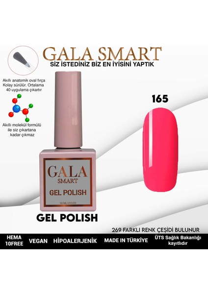 Classic Kalıcı Oje 10 Mle NO:165