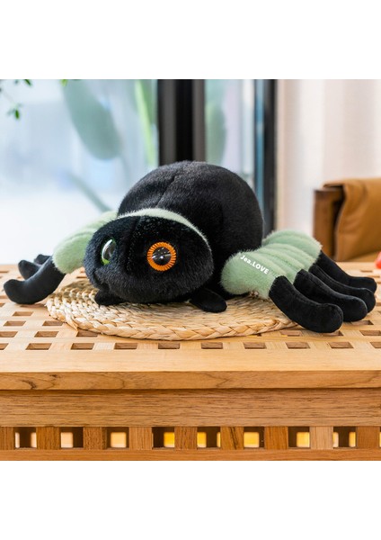 Jea.love Simüle Edilmiş Büyük Örümcek Peluş Oyuncak Komik Bebek (Yurt Dışından)