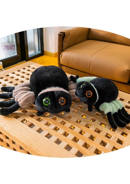 Jea.love Simüle Edilmiş Büyük Örümcek Peluş Oyuncak Komik Bebek (Yurt Dışından) fiyatları