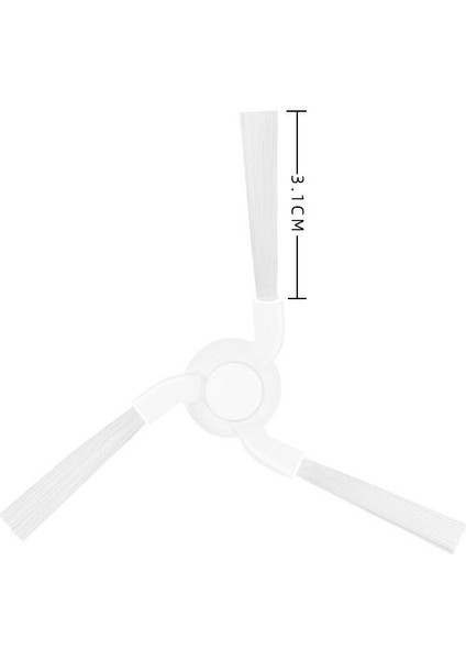 Xiaomi Mijia STYTJ06ZHM Robot Elektrikli Süpürge Için Rulo Fırça + Yan Fırça + Filtre + Paspas Bezi (Yurt Dışından)