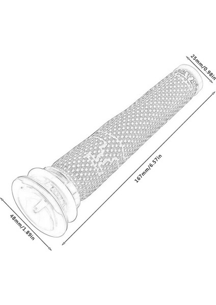 Dyson V6 / V7 / V8 / DC58 / DC59 / DC61 / DC62 Elektrikli Süpürge Için Hepa Ön Filtreleri DY-96566101 (Yurt Dışından)