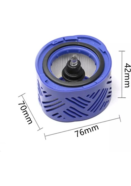 Dyson V6 / DC58 / DC59 / DC61 / DC62 / DC63 / DC74 Elektrikli Süpürge Için Hepa Son Filtreler (Yurt Dışından)