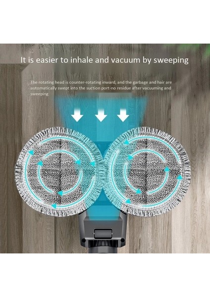 Dyson V7 V8 V10 V11 V15 Elektrikli Süpürge Elektrikli Islak ve Kuru Su Deposu Paspas Kafası + Paçavra Aksesuarları Getirin (Yurt Dışından)