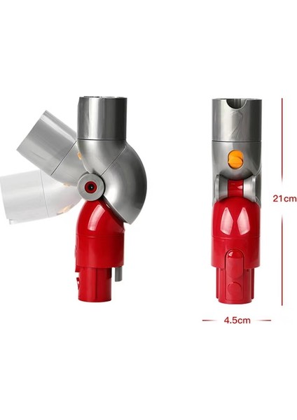 970790-01 Dyson V7 V8 V10 V11 V15 Quick Release Elektrikli Süpürge Için Alt Adaptör Bükme Aksesuarları Temizleme Aracı (Yurt Dışından)