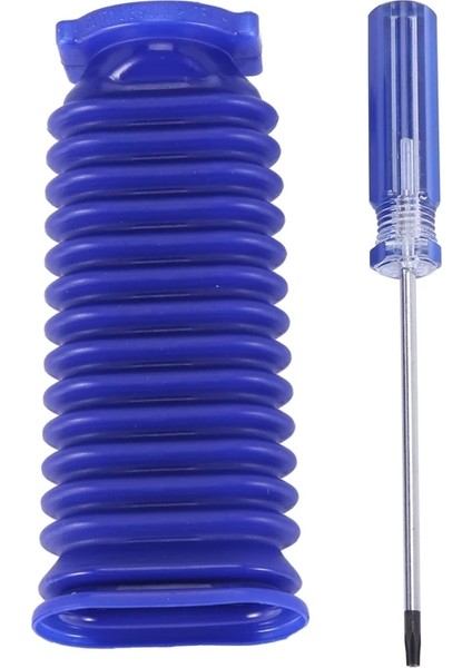 Dyson V6 V7 V8 V10 V11 Elektrikli Süpürge Yumuşak Kadife Silindir Kafa Emme Hortumu Yedek Parça Temizleme Aksesuarları Mavi Hortum (Yurt Dışından)