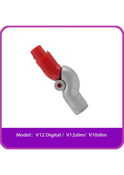 Dyson V12 Digital*slim/ V10 Slim / Quick Elektrikli Süpürge Sürümü Için Alt Adaptör Düşük Erişimli Temizleme Aracı Bükme Aksesuarları (Yurt Dışından)