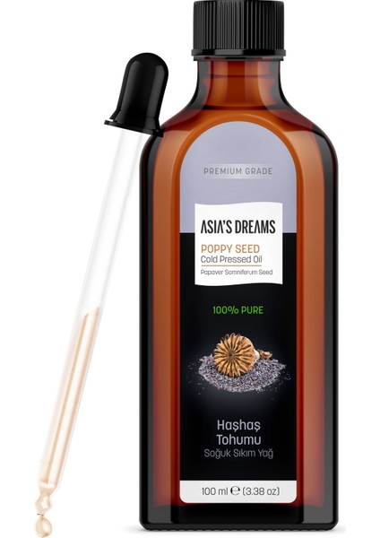 Haşhaş Tohumu Soğuk Sıkım Yağ 100 ml fiyatları