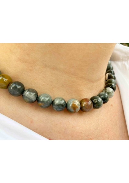 Sertifikalı Kan Taşı Doğaltaş Kolye 10 mm fiyatları