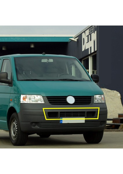 Vw Transporter T5 2004-2010 Ön Tampon Orta Izgara 7H0807719