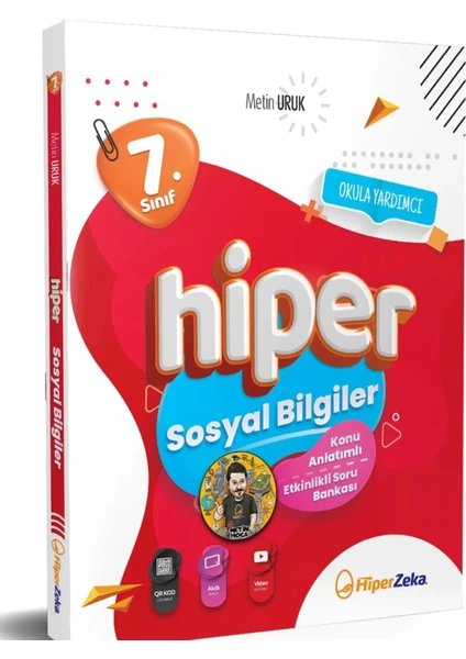 Hiper Zeka Yayınları 7. Sınıf Sosyal Bilgiler Hiper Konu Anlatımlı Soru Bankası