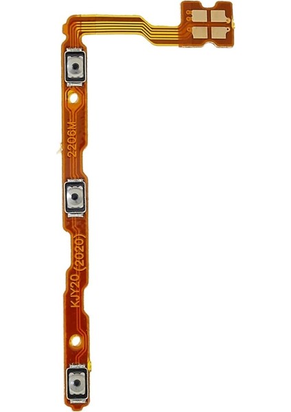 Vivo Y12S Uyumlu On Off Yan Ses Power Film Flex V2026 V2033 V2042 modelleri