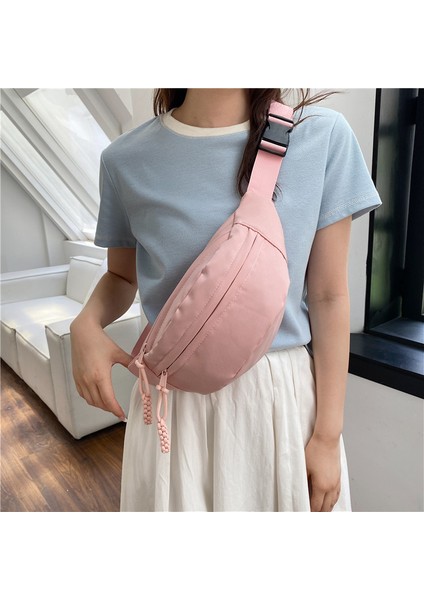 Büyük Kapasiteli Crossbody Çanta Eğlence Öğrenci Omuz Sırt Çantası Hafif Spor Bel Çantası (Yurt Dışından) modelleri