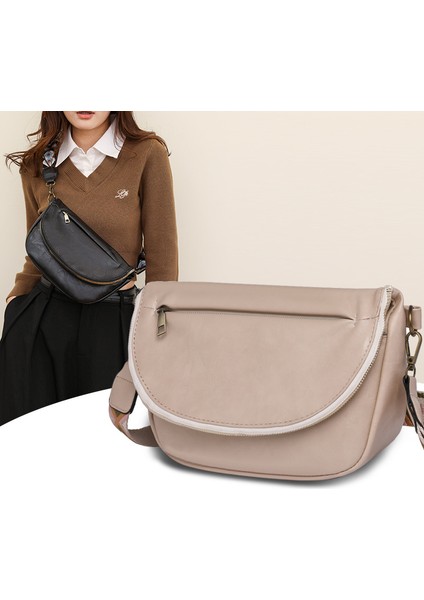 Yeni Moda Retro Tek Omuz Koltuk Altı Çanta Bayanlar Rahat Minimalist Göğüs Çantası (Yurt Dışından)