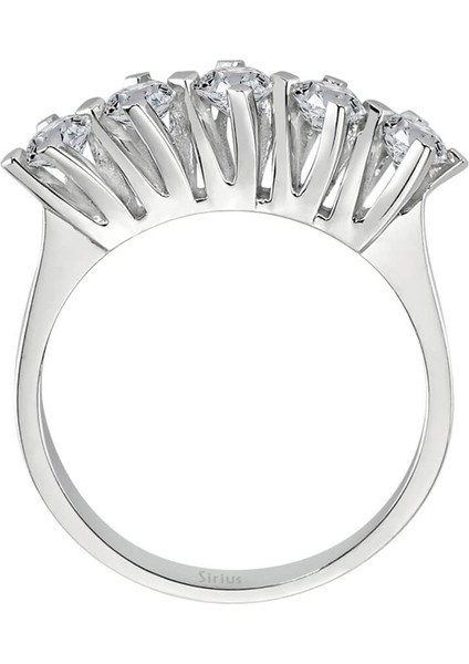 0,80 Karat Pırlanta 5 Taş Yüzük 0404R0276 modelleri