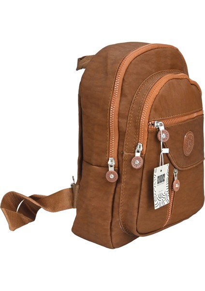 Kırinkıl Kumaş Dört Gözlü, Su Geçirmez Kumaş Kadın Sırt Çantası fırsatları