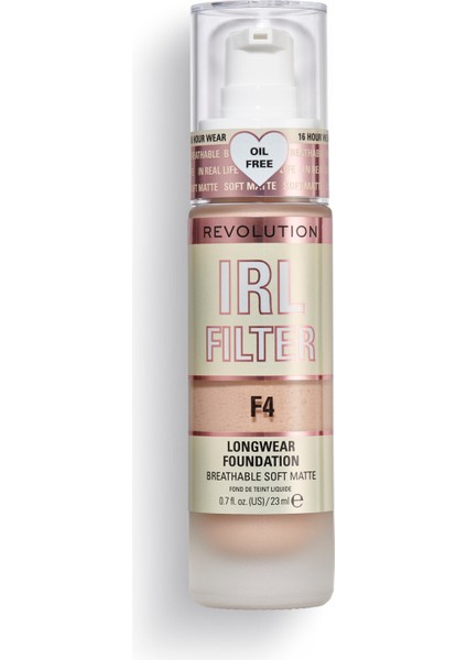 Fondöten Irl Filter Longwear Foundation F4