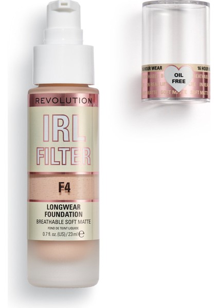 Fondöten Irl Filter Longwear Foundation F4 modelleri