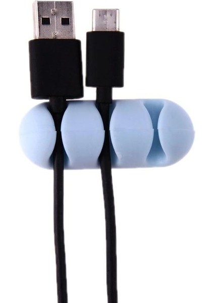 Yeşil 2 Adet Ofis Masası Kablo Düzenleyici Yapışkanlı Silikon Tel Kurşun USB Şarj Aleti Kablosu Sarıcı Ev Masa Depolama Tutucu Aksesuar Kaynağı (Yurt Dışından) indirimleri