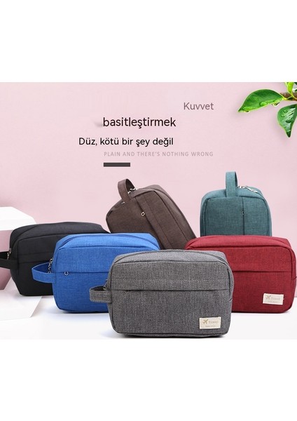 Makyaj Taşınabilir Büyük Kapasiteli Kanvas Çanta (Yurt Dışından) modelleri